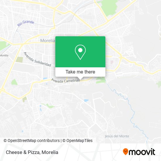 Cheese & Pizza map