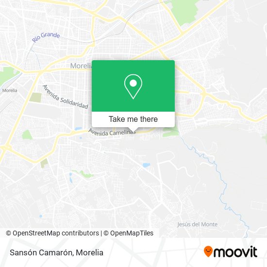 Mapa de Sansón Camarón