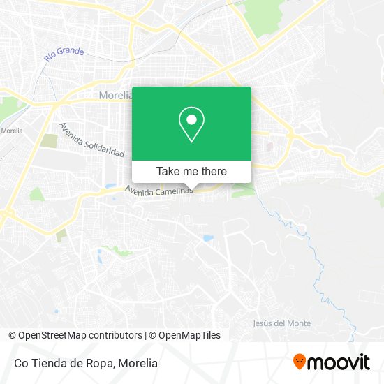 Co Tienda de Ropa map