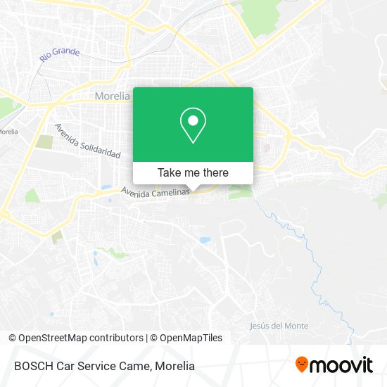 BOSCH Car Service Came map