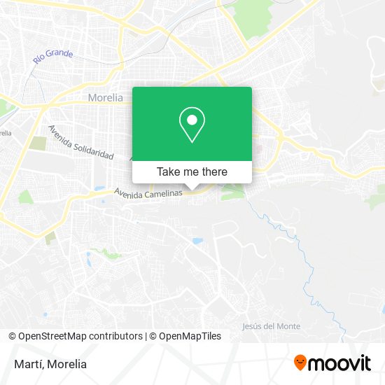 Mapa de Martí