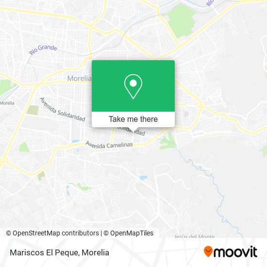 Mapa de Mariscos El Peque
