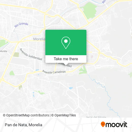 Pan de Nata map