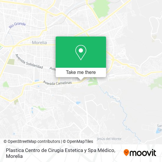 Mapa de Plastica Centro de Cirugia Estetica y Spa Médico