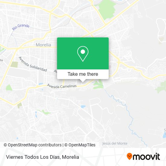 Mapa de Viernes Todos Los Días