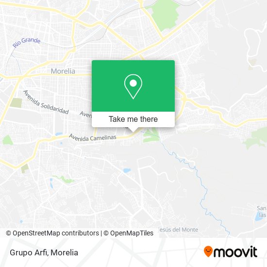 Mapa de Grupo Arfi