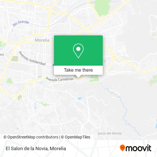 Mapa de El Salon de la Novia