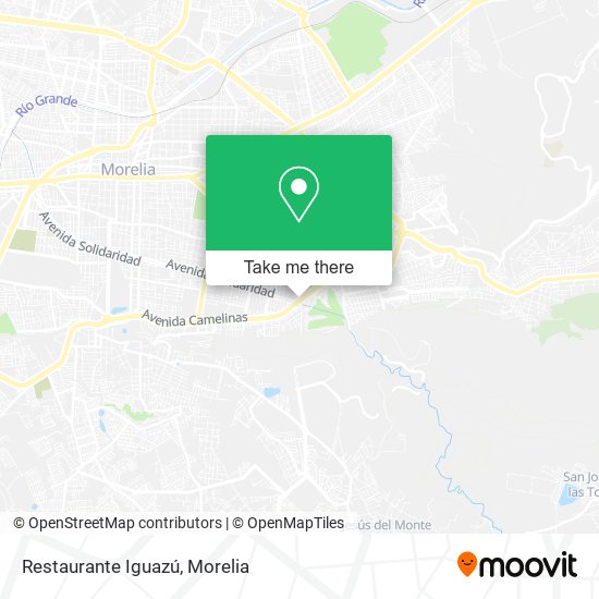 Restaurante Iguazú map