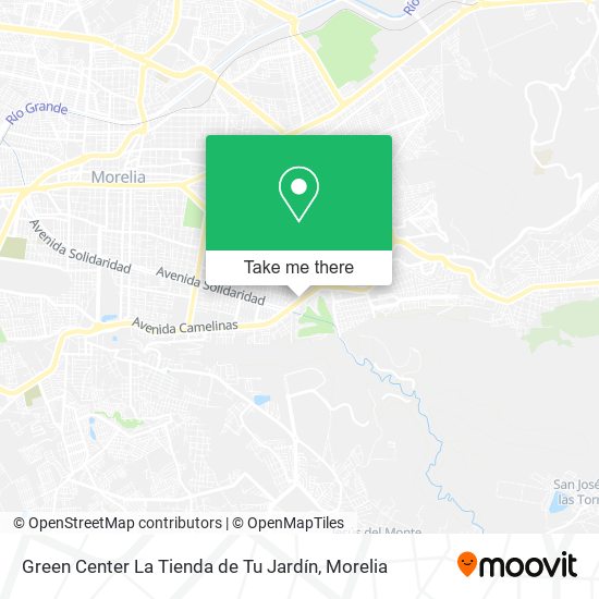Green Center La Tienda de Tu Jardín map