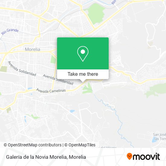 Galería de la Novia Morelia map