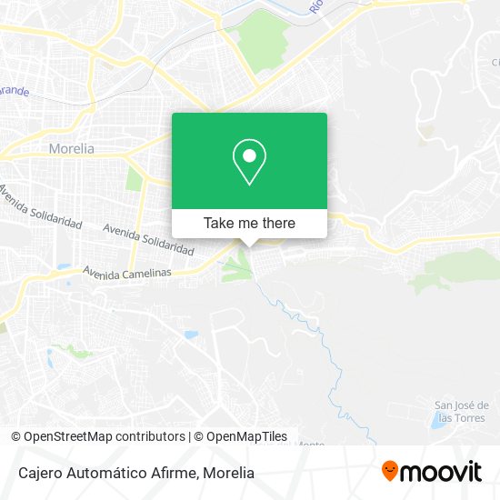 Cajero Automático Afirme map