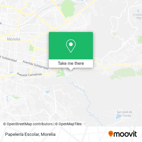 Papelería Escolar map