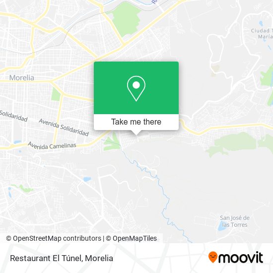 Restaurant El Túnel map