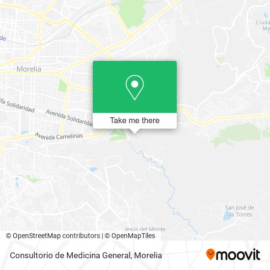 Consultorio de Medicina General map