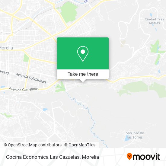 Cocina Economica Las Cazuelas map