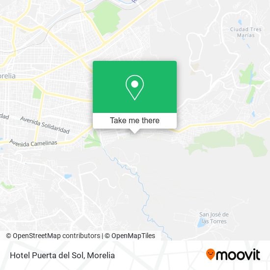 Mapa de Hotel Puerta del Sol
