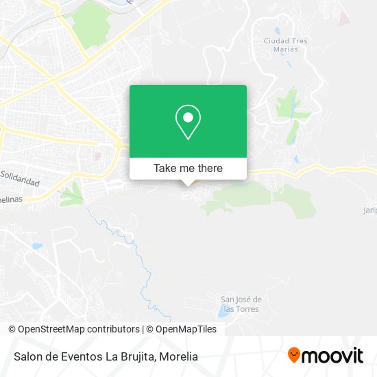 Salon de Eventos La Brujita map