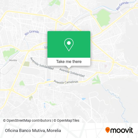 Mapa de Oficina Banco Mutiva