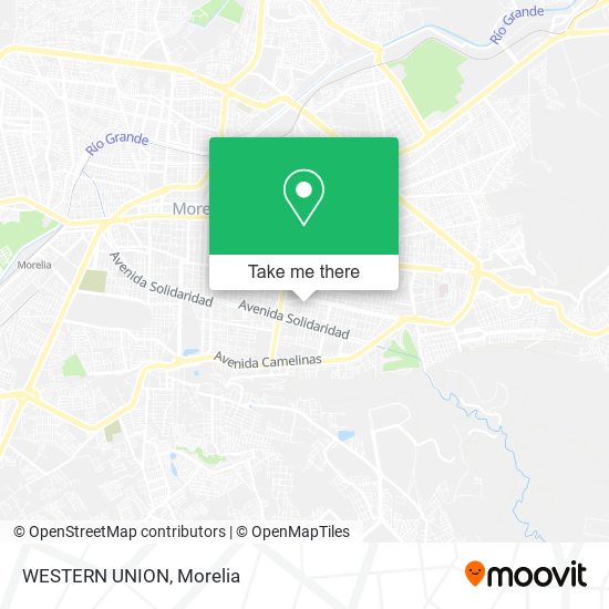 WESTERN UNION map