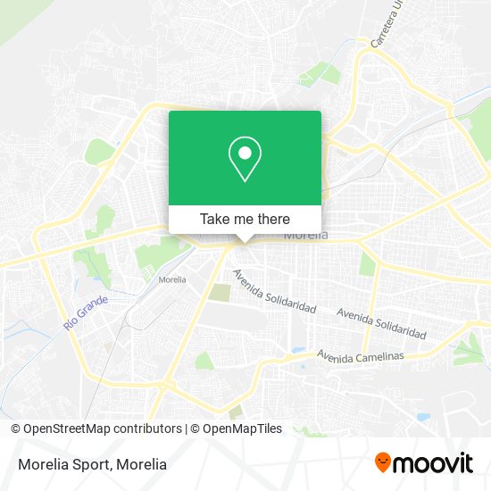 Morelia Sport map