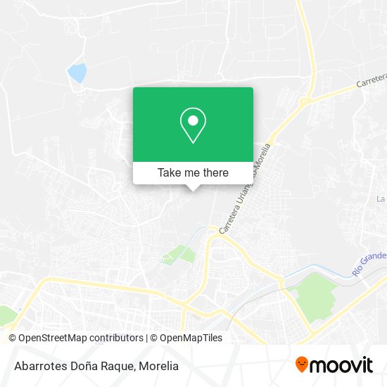 Mapa de Abarrotes Doña Raque