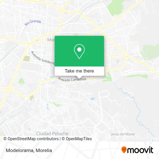 Modelorama map