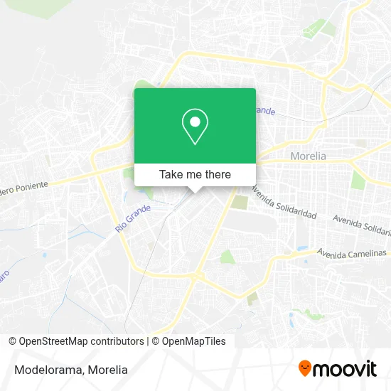 Modelorama map