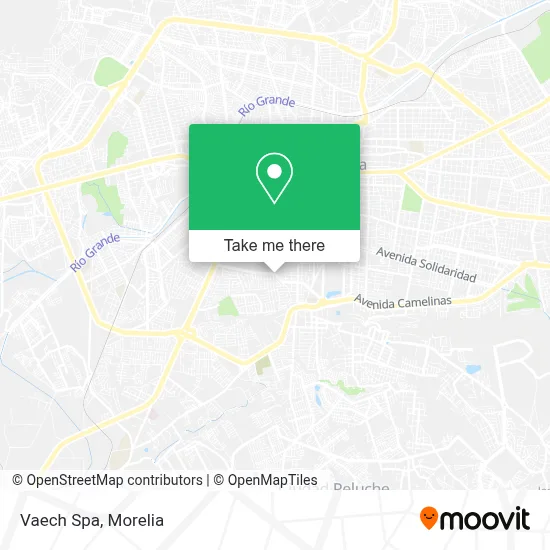 Vaech Spa map