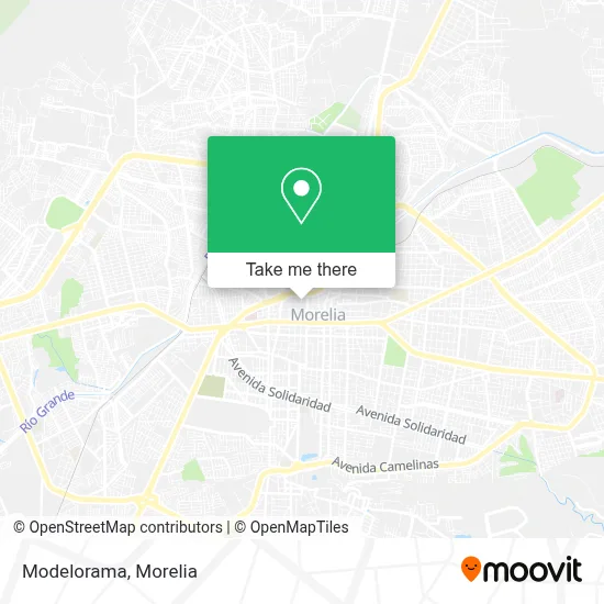 Modelorama map