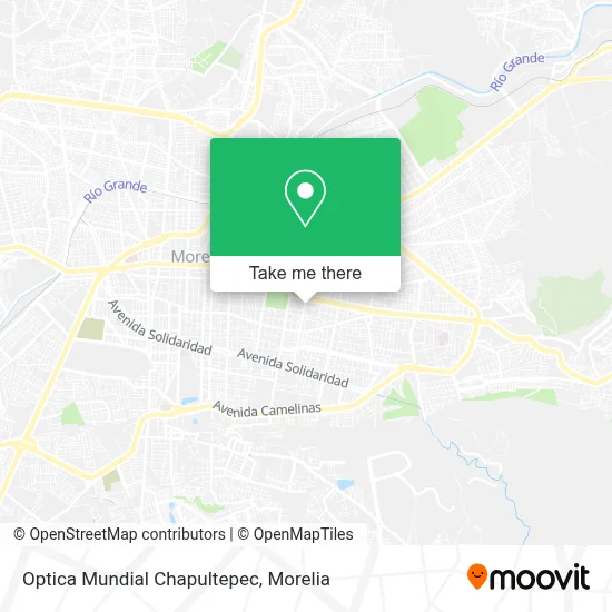 Optica Mundial Chapultepec map