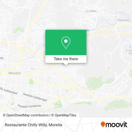 Restaurante Chilly Willy map