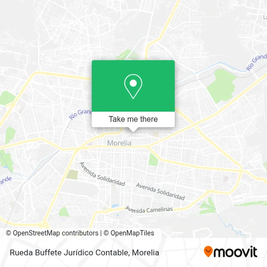 Rueda Buffete Jurídico Contable map