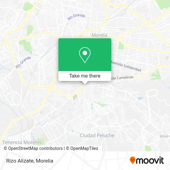Rizo Alizate map