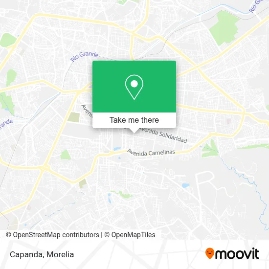 Capanda map