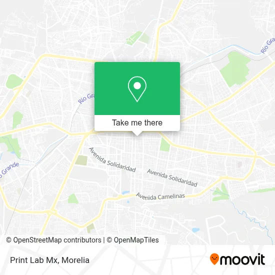Print Lab Mx map