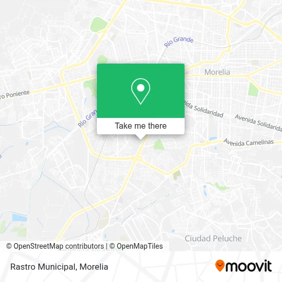 Rastro Municipal map