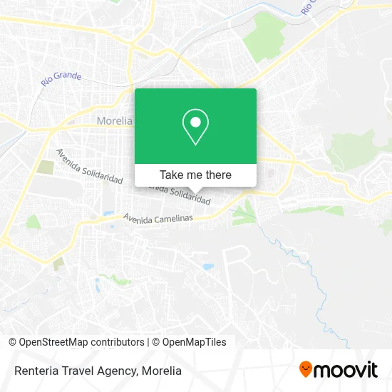 Renteria Travel Agency map