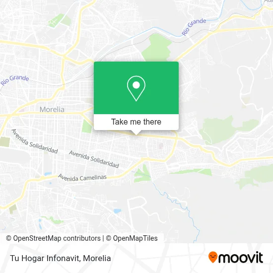Tu Hogar Infonavit map