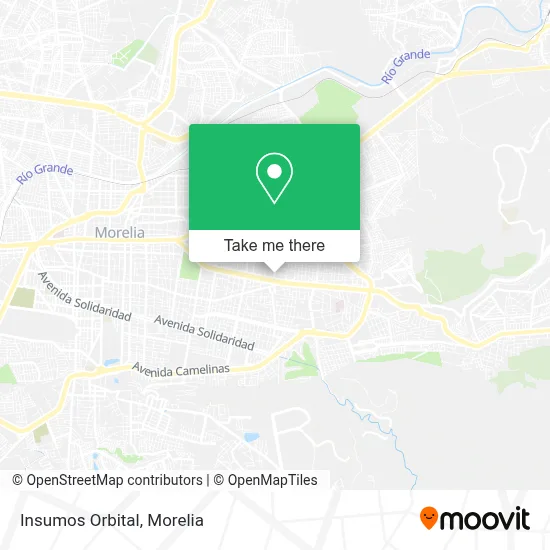 Insumos Orbital map