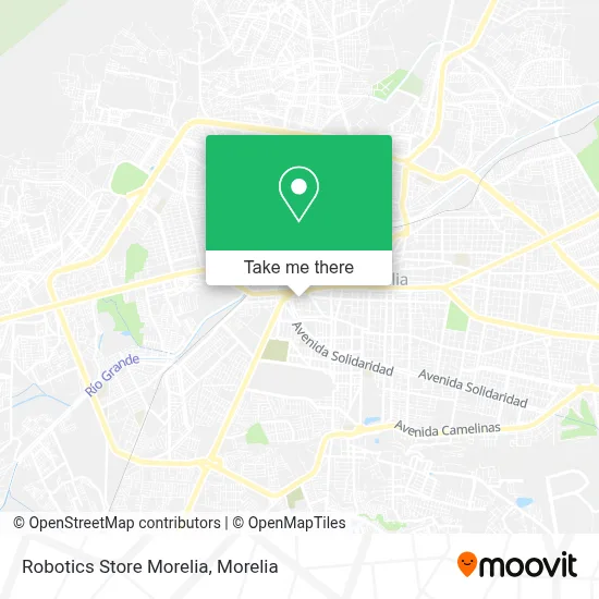 Robotics Store Morelia map