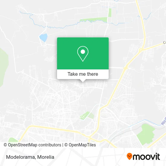 Modelorama map