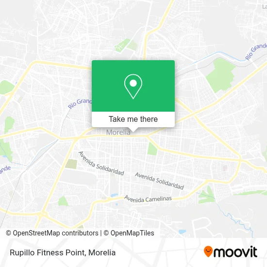 Rupillo Fitness Point map