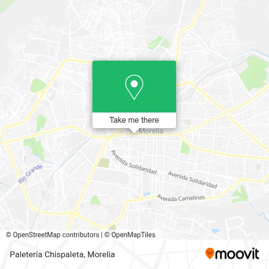 Paletería Chispaleta map