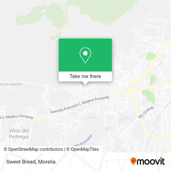 Sweet Bread map
