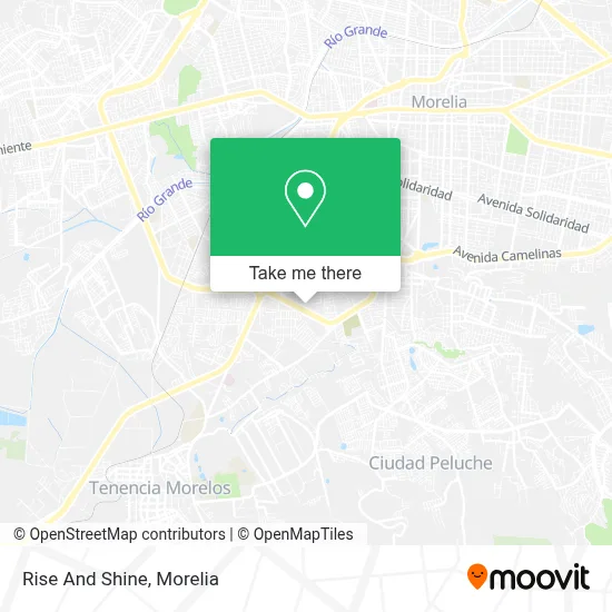 Rise And Shine map