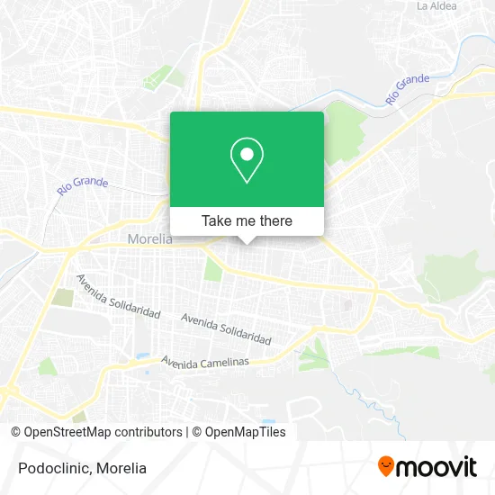 Podoclinic map