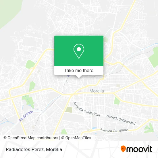 Radiadores Peréz map