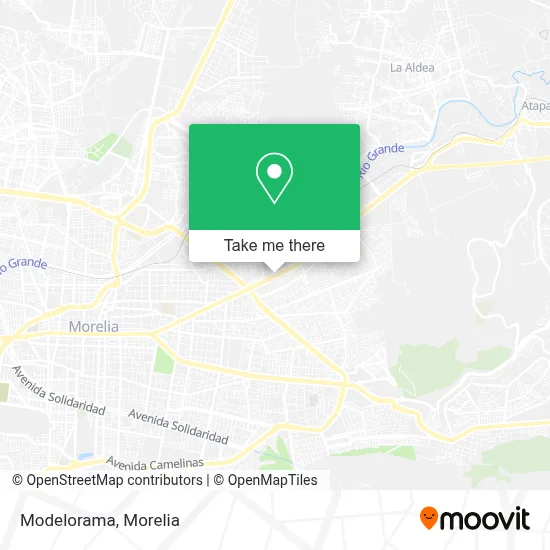 Modelorama map