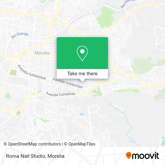 Roma Nail Studio map