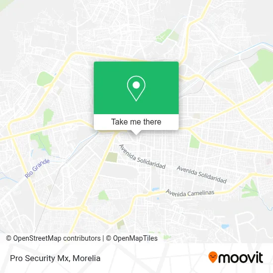 Pro Security Mx map